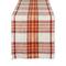 DII® 108" Pumpkin Spice Plaid Table Runner